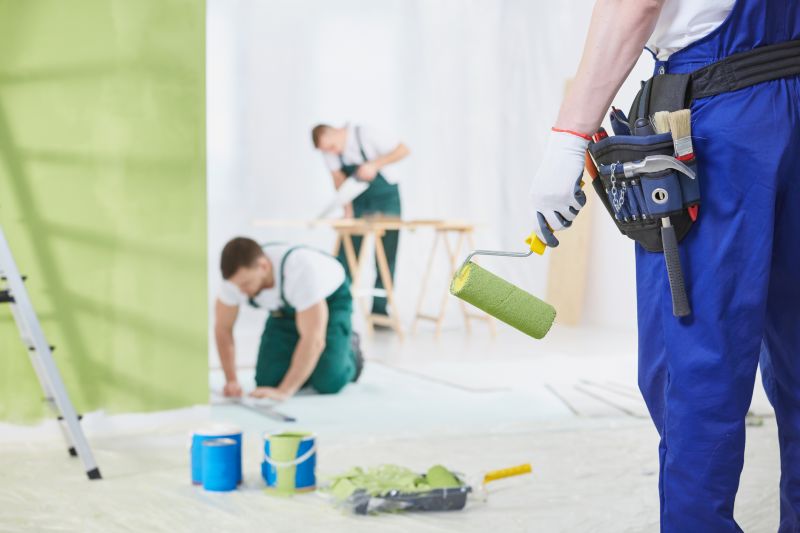 Townhouse Interior Painting in Kansas City, KS